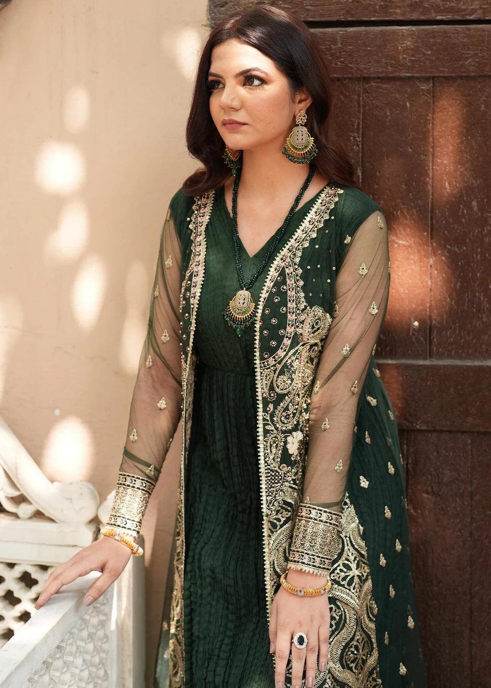 Front Open Crushed Maxi