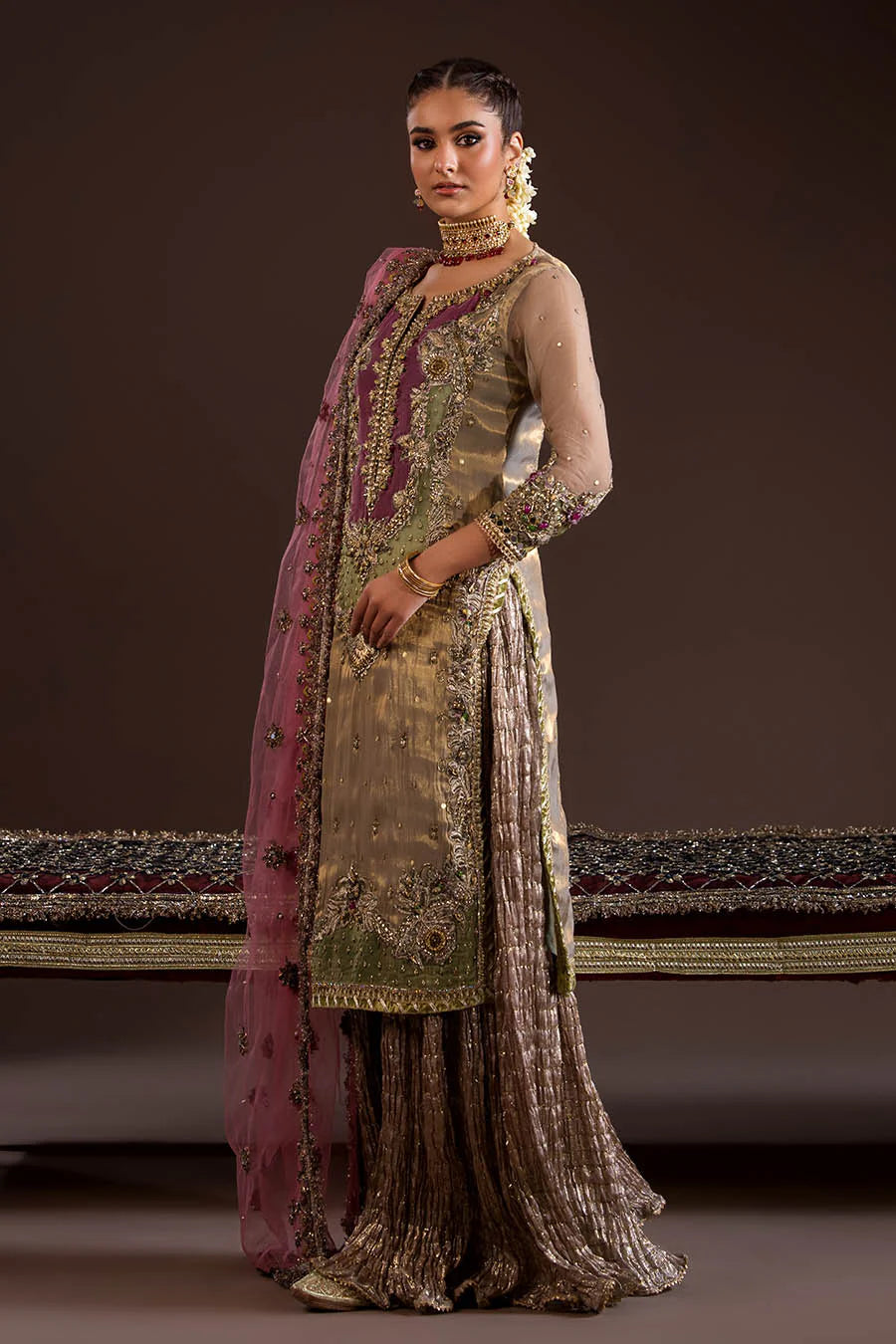 Handmade Pure Maysuri Sharara