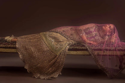 Handmade Pure Maysuri Sharara