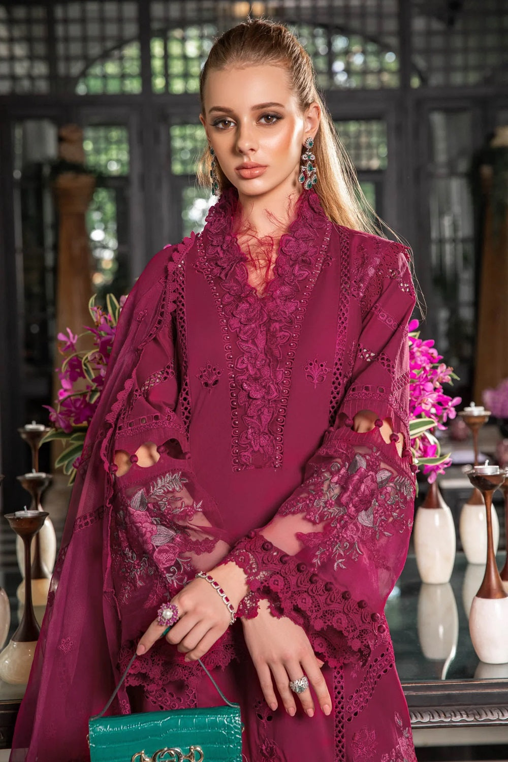 Chikankari Embroidered Lawn Suit