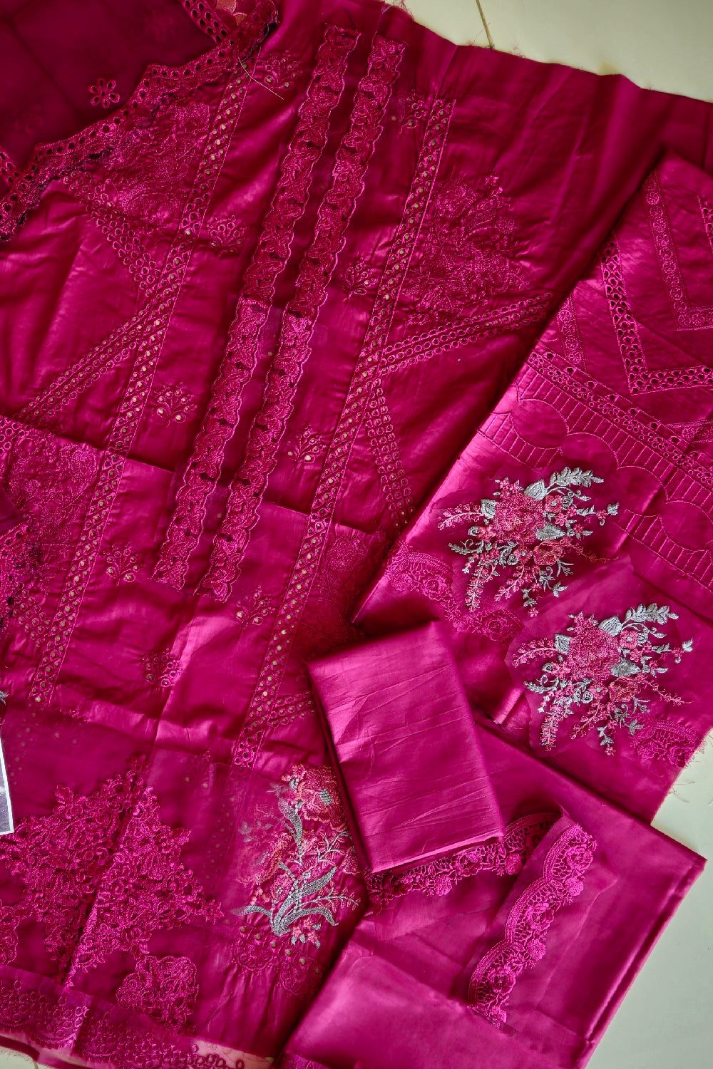 Chikankari Embroidered Lawn Suit