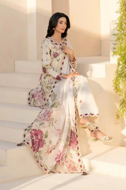 Digital Printed Chikankari Pure Lawn Suit