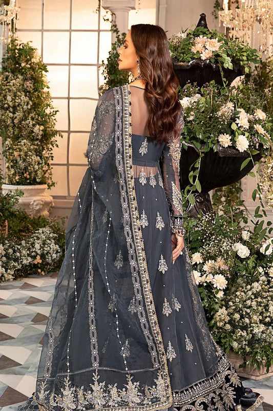 Handmade Blue Lehenga Choli / Anarkali Maxi