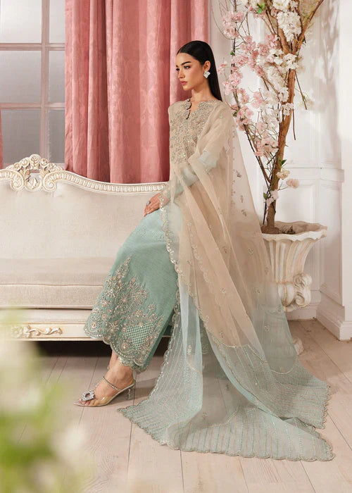 Ferozi Embellished Raw Silk Suit