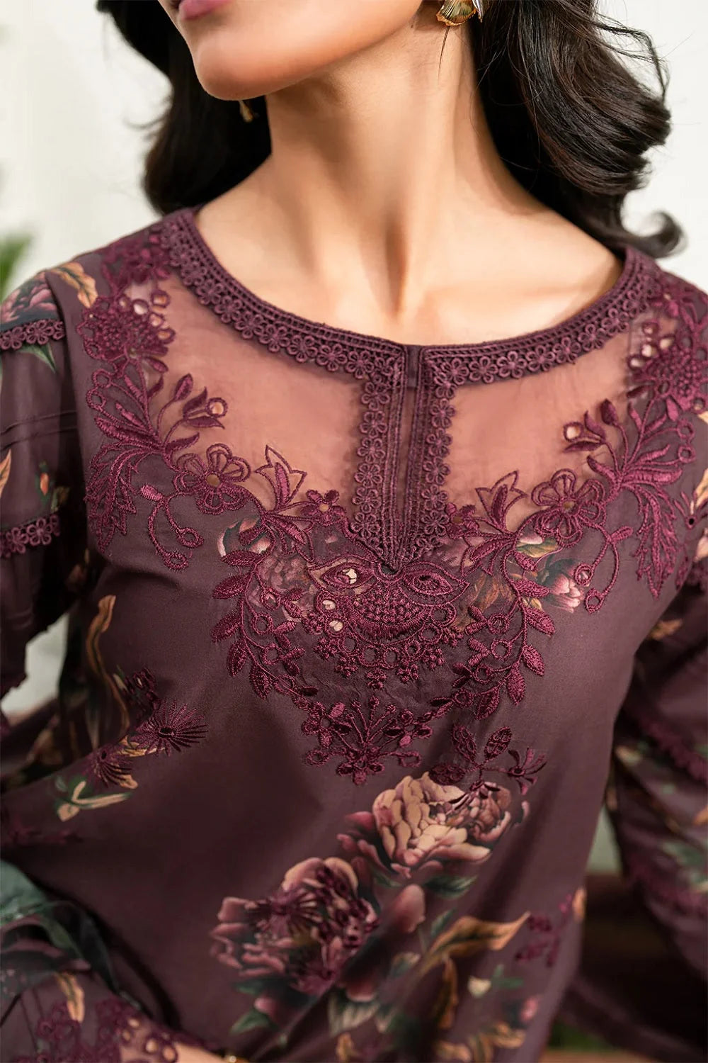 Pure Chikankari Lawn Suit