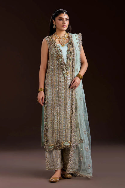 Heavy Handmade Crinkle Chiffon Suit