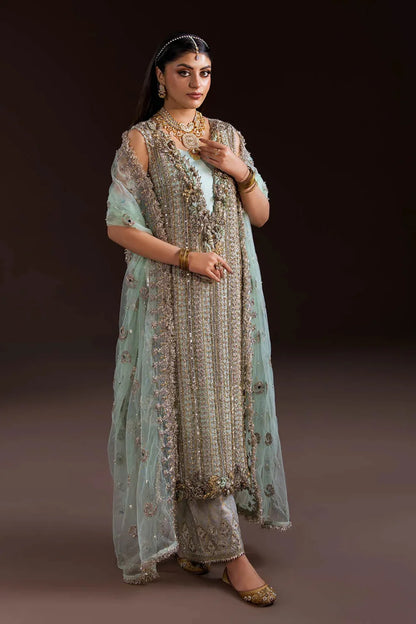 Heavy Handmade Crinkle Chiffon Suit