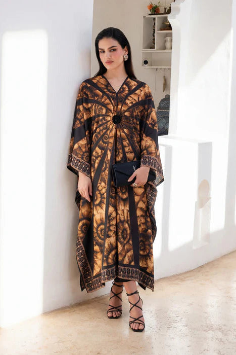 Silk Embellished Kaftan