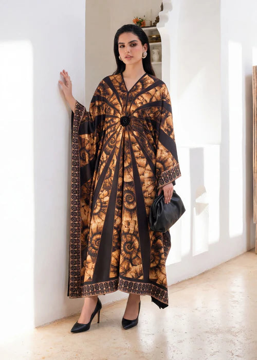 Silk Embellished Kaftan