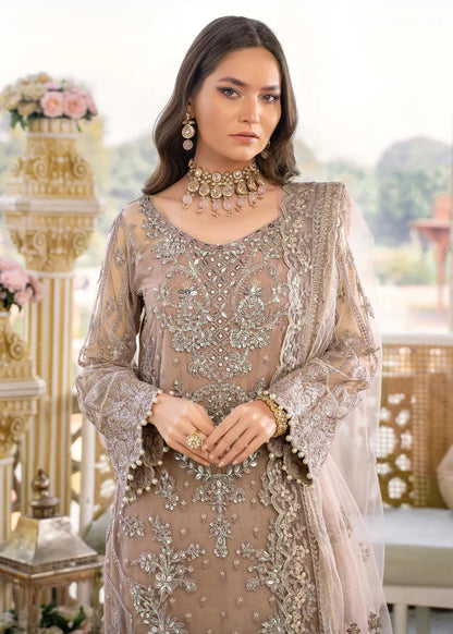 Pale Pink Hand Embellished Suit