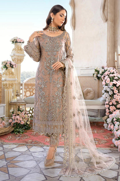 Pale Pink Hand Embellished Suit