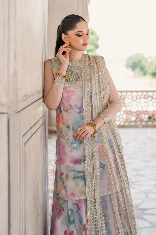 Sequins Embroidered Lawn Partywear Suit