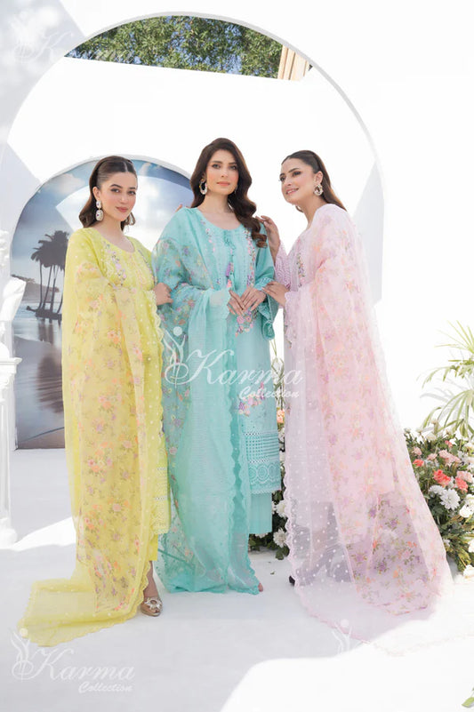 Lime Yellow Chikankari Pure Cotton Suit