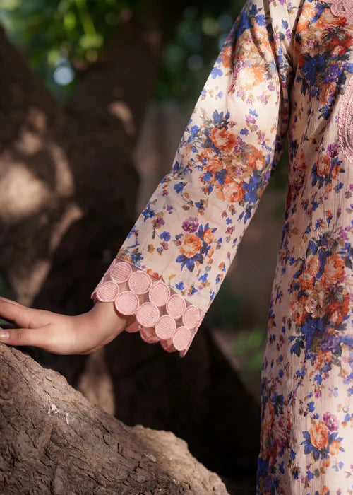 Embroidered Lawn Kurta Set with Dupatta