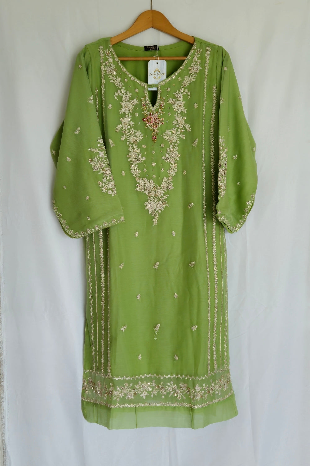 Readymade Chiffon Embroidered 2-Piece Suit