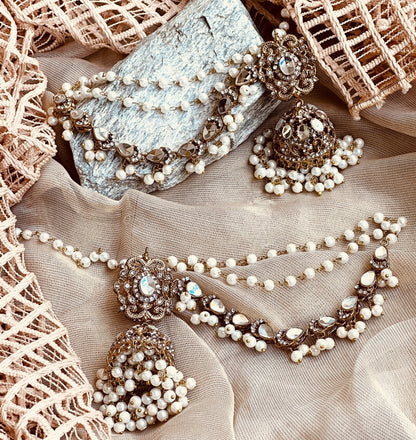 Allure Sahara Traditional Jhumki Earrings Online in KSA Riyadh Saudi Arabia Oman Bahrain Qatar