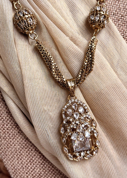 Antique Turkish Malaa Bridal Necklace Online in UK USA Canada