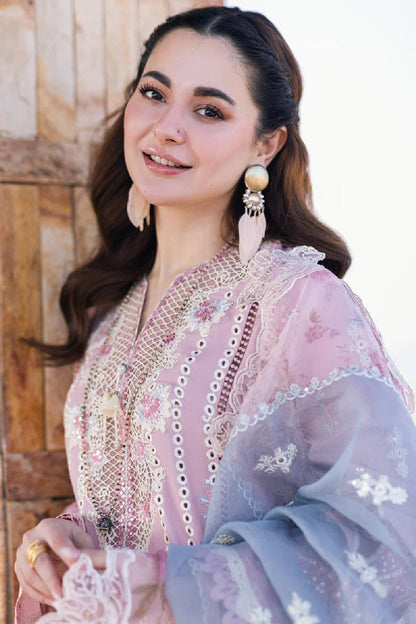 Baby Pink Chikankari Lawn Suit