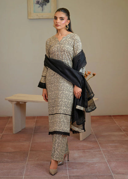 Long Cotton Kurta Set with Dupatta