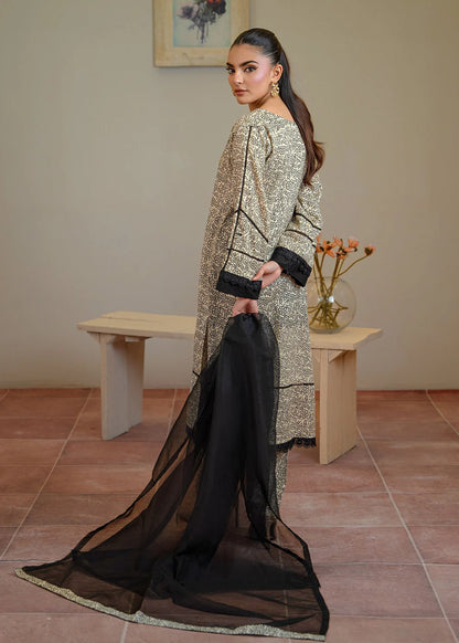 Long Cotton Kurta Set with Dupatta