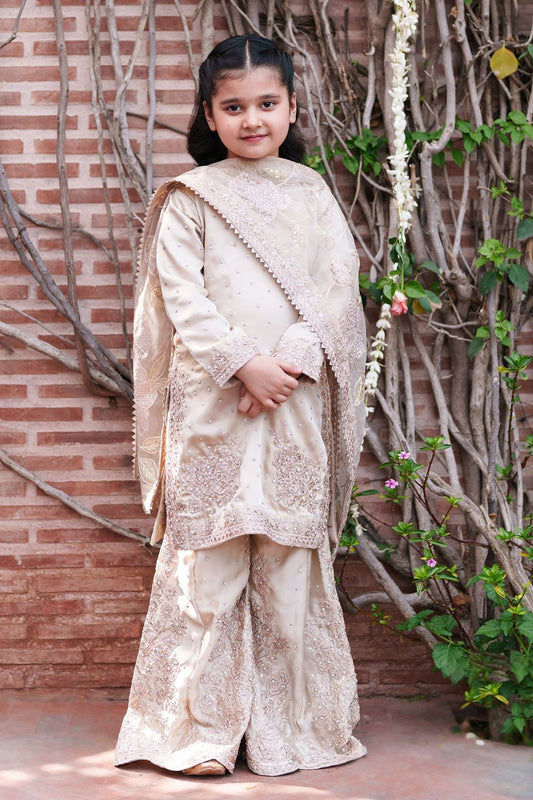 Beige Embroidered Charmuse Festive Salwar Suit Online in Dubai UAE Abudhabi Ajman Sharjah