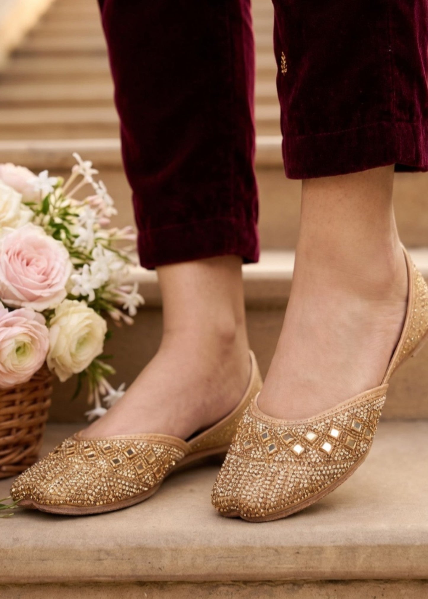 Beige Jutti Wedding Shoes Online in UK USA Canada