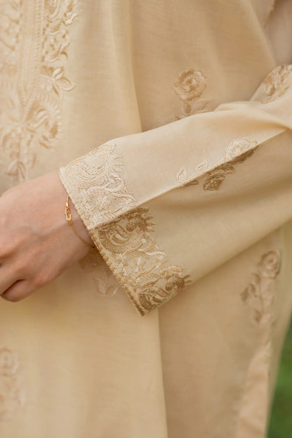 Embroidered Kurta with Straight Pants