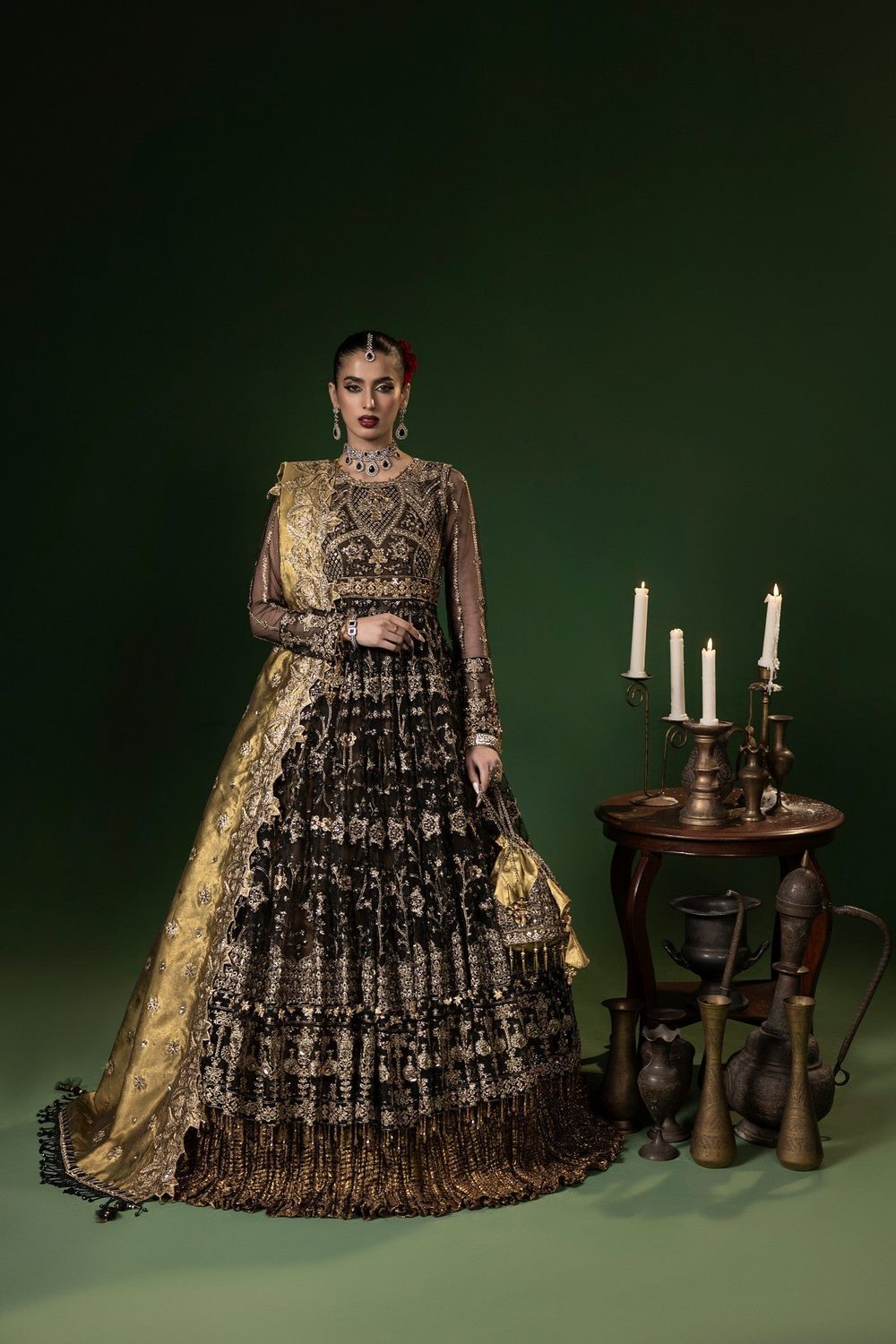Black Adda Work Net Maxi Suit Online in Dubai UAE Abudhabi Ajman Sharjah