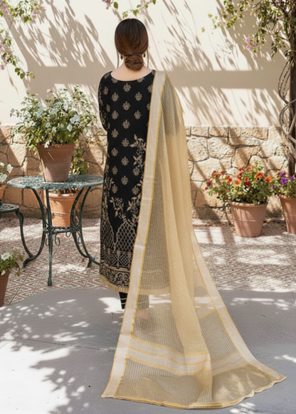 Black Jacquard Three Piece Suit Online in Sri Lanka India Australia
