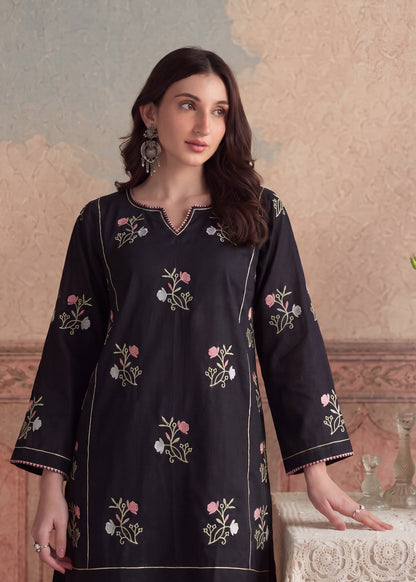 Black Kurti Sharara Set Online in Sri Lanka India Australia