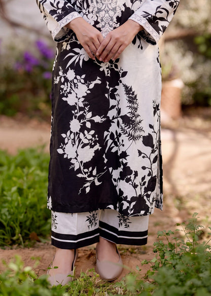 Black Lawn Embroidered Suit Online in Sri Lanka India Australia