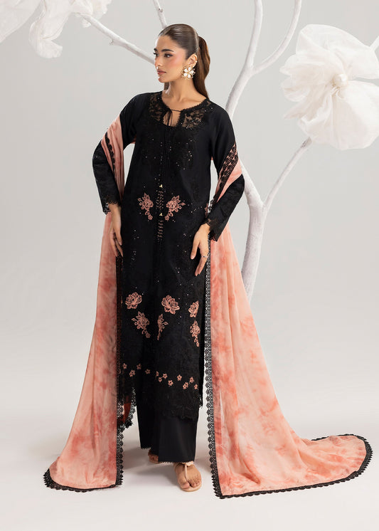 Black Lawn Festive Outfit Online in Dubai DXB UAE Abudhabi Meena Bazaar