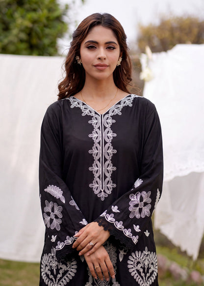 Black Lawn Kurta Pajama Online in Sri Lanka India Australia