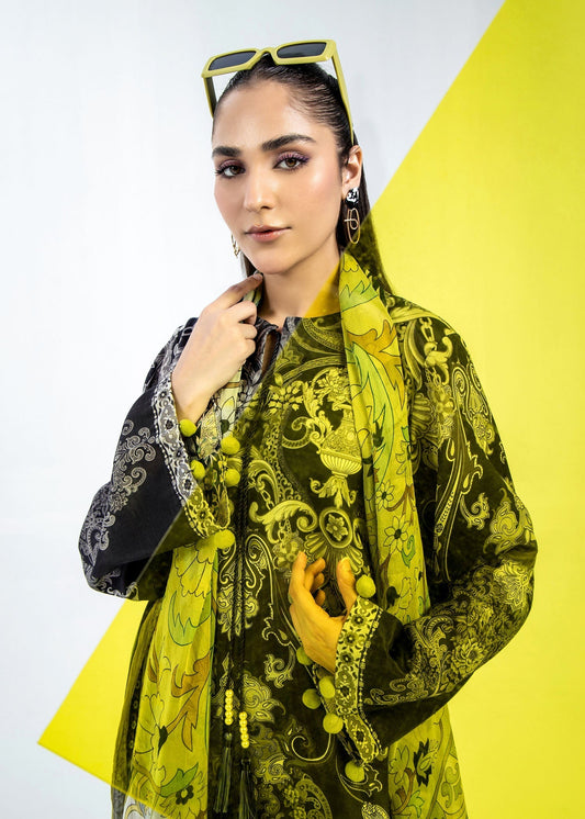 Black Raw Silk Kaftan with Pom Poms Online in Dubai DXB UAE Abudhabi Meena Bazaar