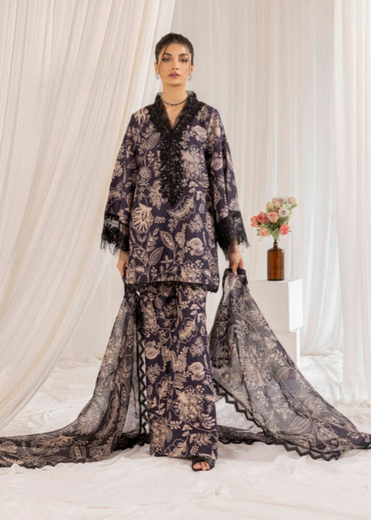 Black Viscose Straight Trouser Suit Online in Dubai DXB UAE Abudhabi Meena Bazaar