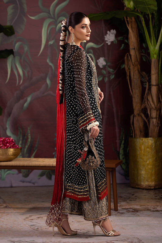 Handmade Pure Chunri Chiffon Suit