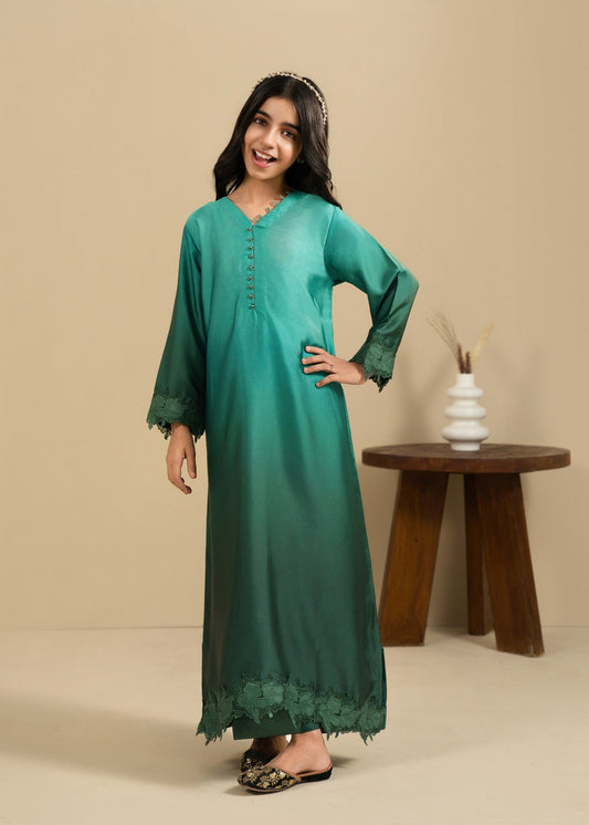 Bottle Green Silk Partywear Salwar Suit Online in Sri Lanka India Australia
