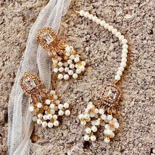 Bridal Choker Necklace and Tikka Set Online in KSA Riyadh Saudi Arabia Oman Bahrain Qatar