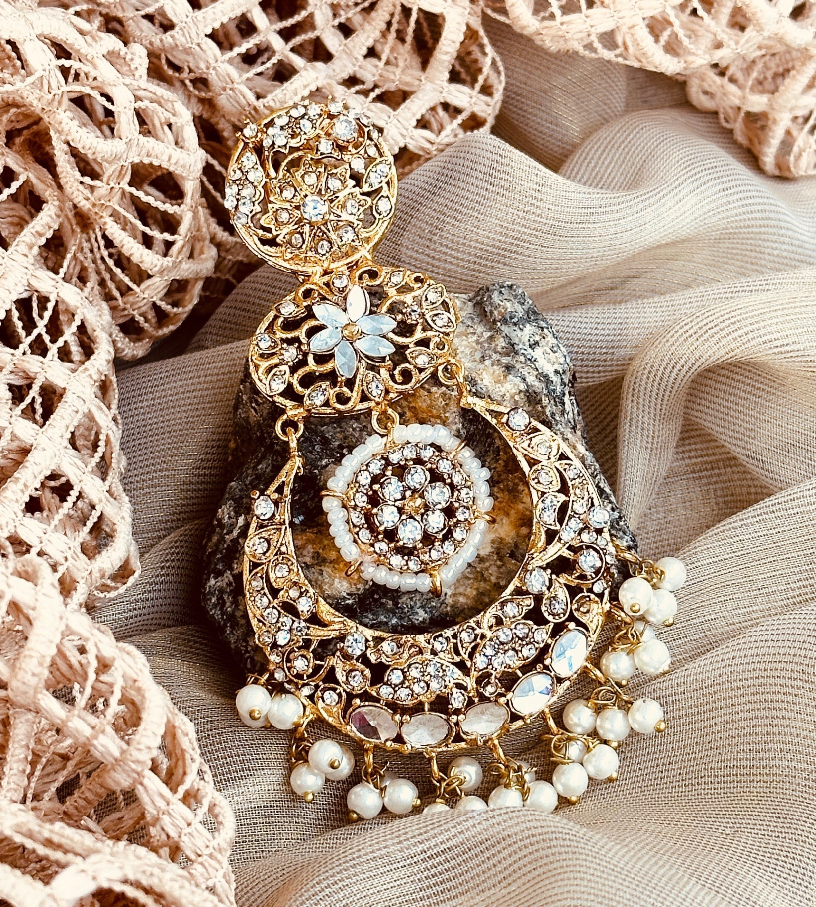 Bridal Gold Plated Jewellery Set Online in KSA Riyadh Saudi Arabia Oman Bahrain Qatar