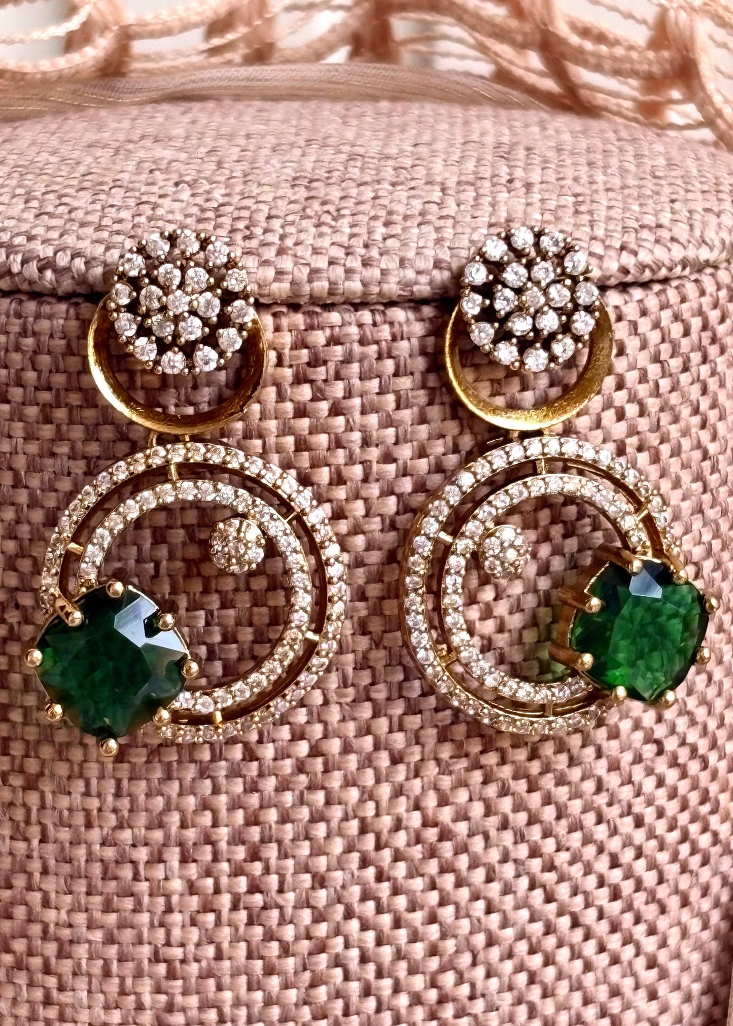 Bridal Green Kundan Jewellery Set Online in KSA Riyadh Saudi Arabia Oman Bahrain Qatar