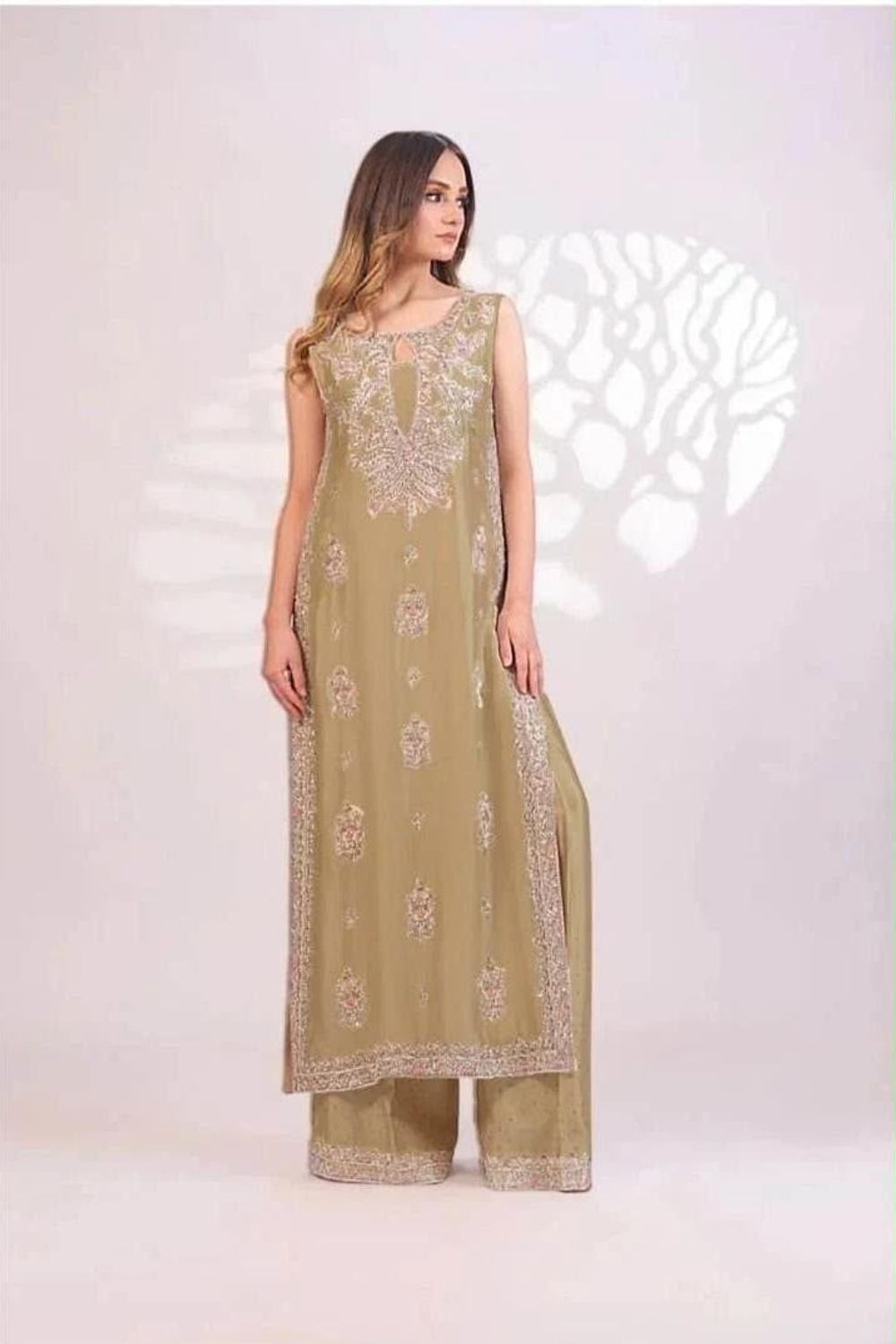 Chiffon Pakistani Suit Online in Dubai UAE Abudhabi Ajman Sharjah