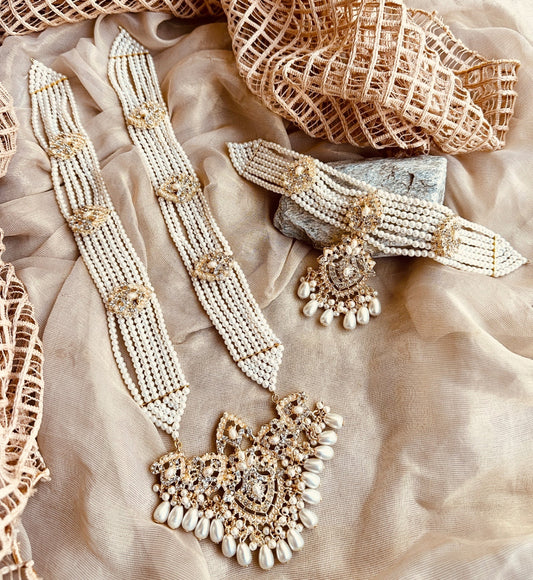 Bridal Pearl Choker Set Online in UK USA Canada