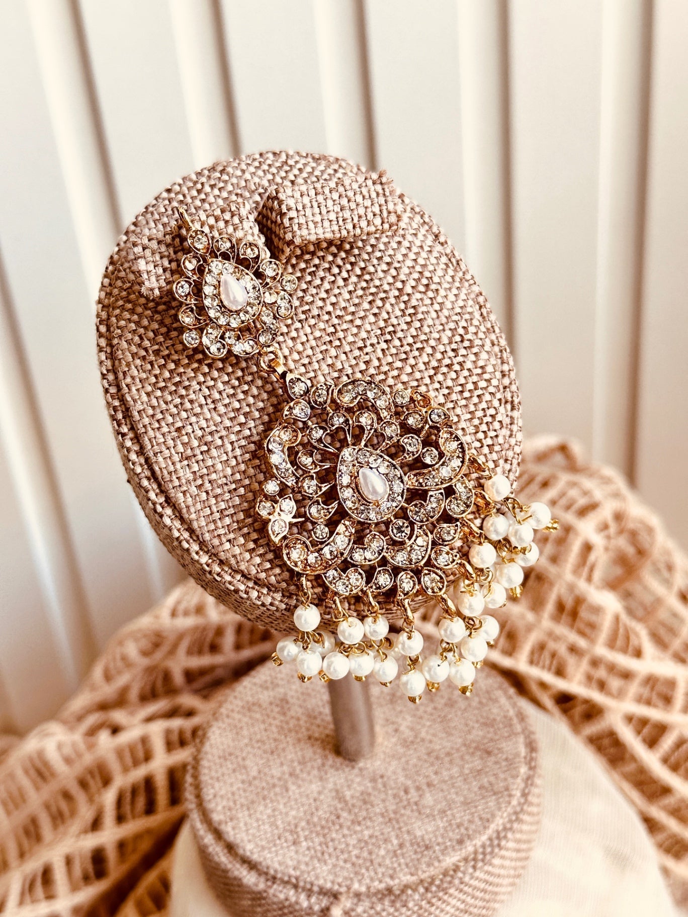 Bridal Tikka and Earrings Set Online in Sri Lanka India Australia