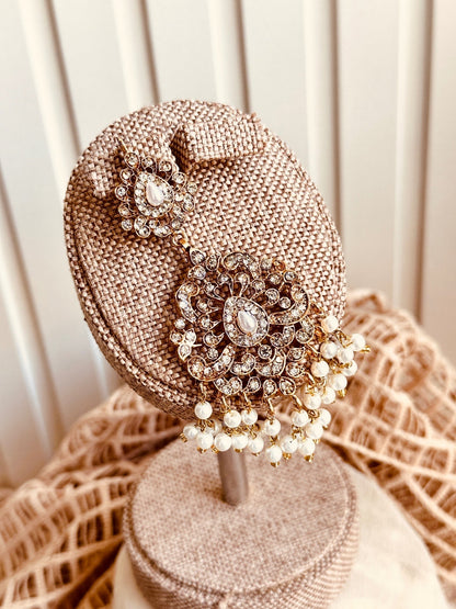 Bridal Tikka and Earrings Set Online in Sri Lanka India Australia
