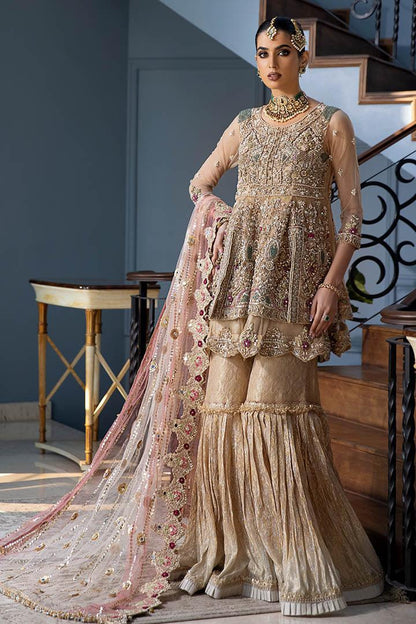 Readymade Hand Embroidered Bridal Gharara