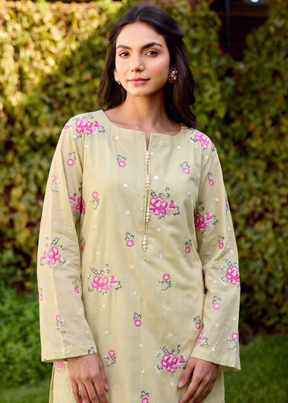 Brown Embroidered Lawn Ladies Suit Online in UK USA Canada