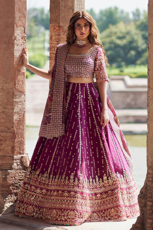 Burgundy Hand Embellished Net Partywear Suit Online in Dubai UAE Abudhabi Ajman Sharjah