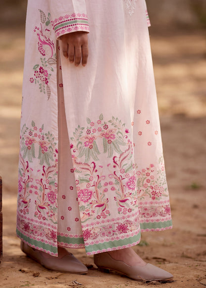 Buy Baby Pink Embroidered Lawn Pakistani Suit Online in Dubai DXB UAE Abudhabi Meena Bazaar