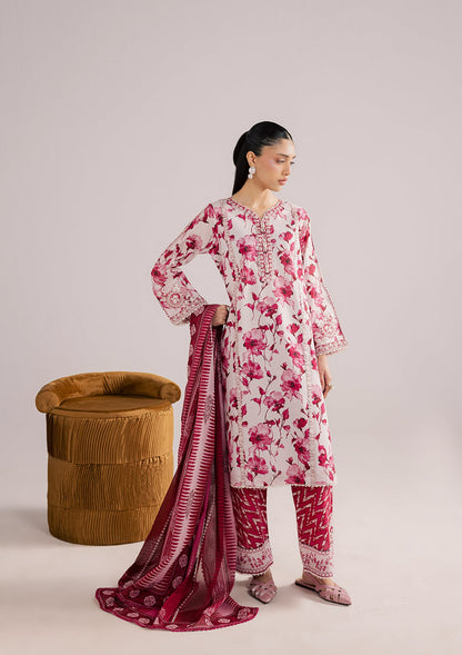 Buy Embroidered Lawn 3 Piece Suit Online in UK USA Canada