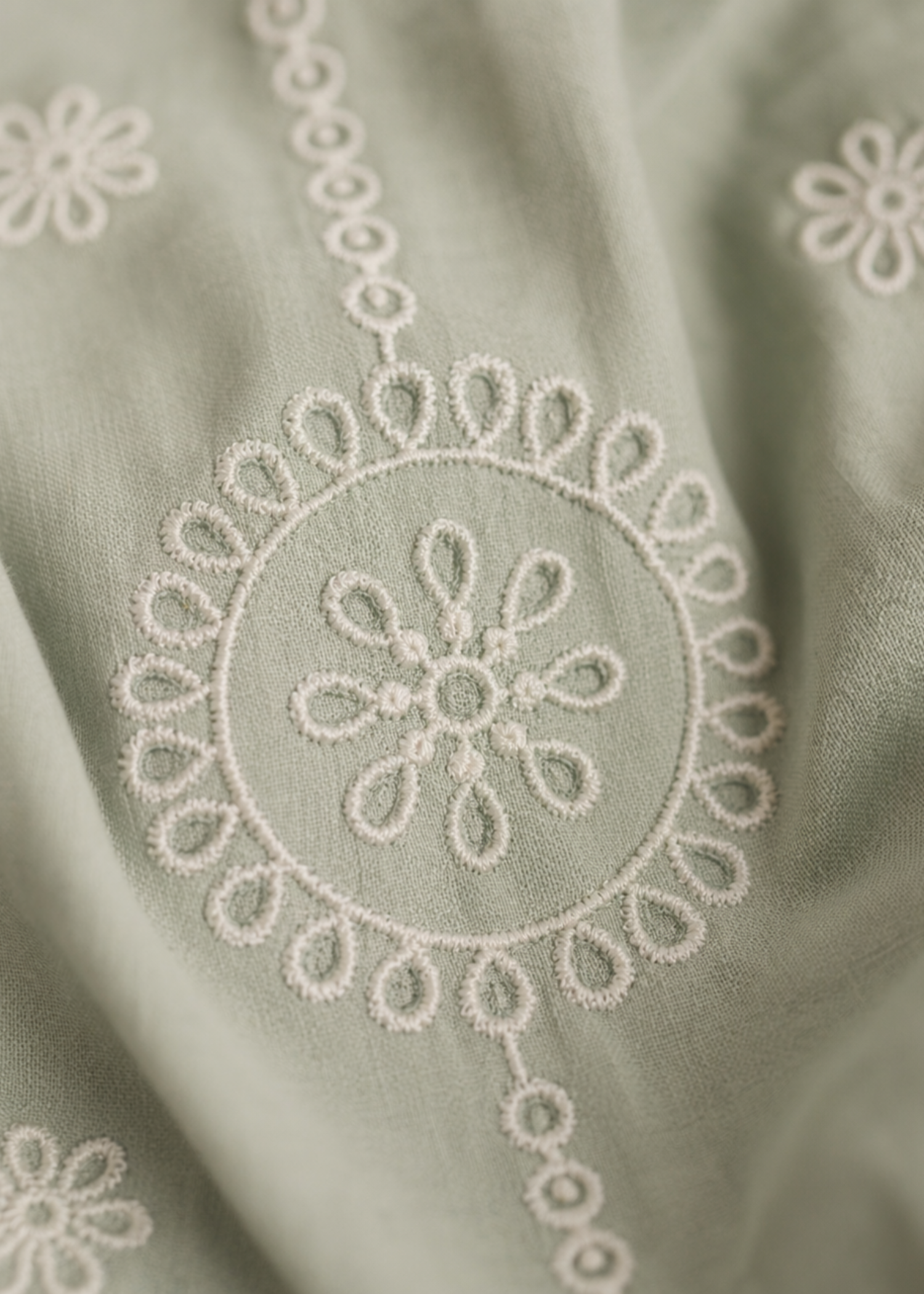 Buy Pistachio Green Lawn Embroidered 3 Piece Suit Online in Sri Lanka India Australia